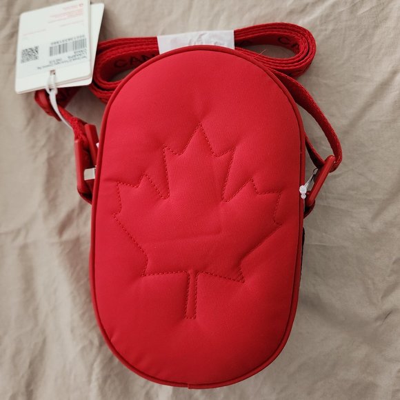 Lululemon Future Legacy Crossbody Bag Crimson Red - Picture 2 of 9